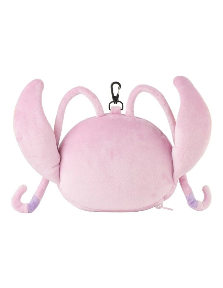 Angel: Travel Pillow & Eye Mask Cushion Set in Multi image 3