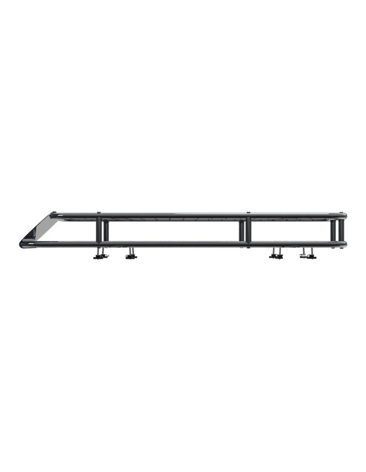 Universal Car Roof Rack Basket Luggage Vehicle Cargo Carrier 123cm Black image 4