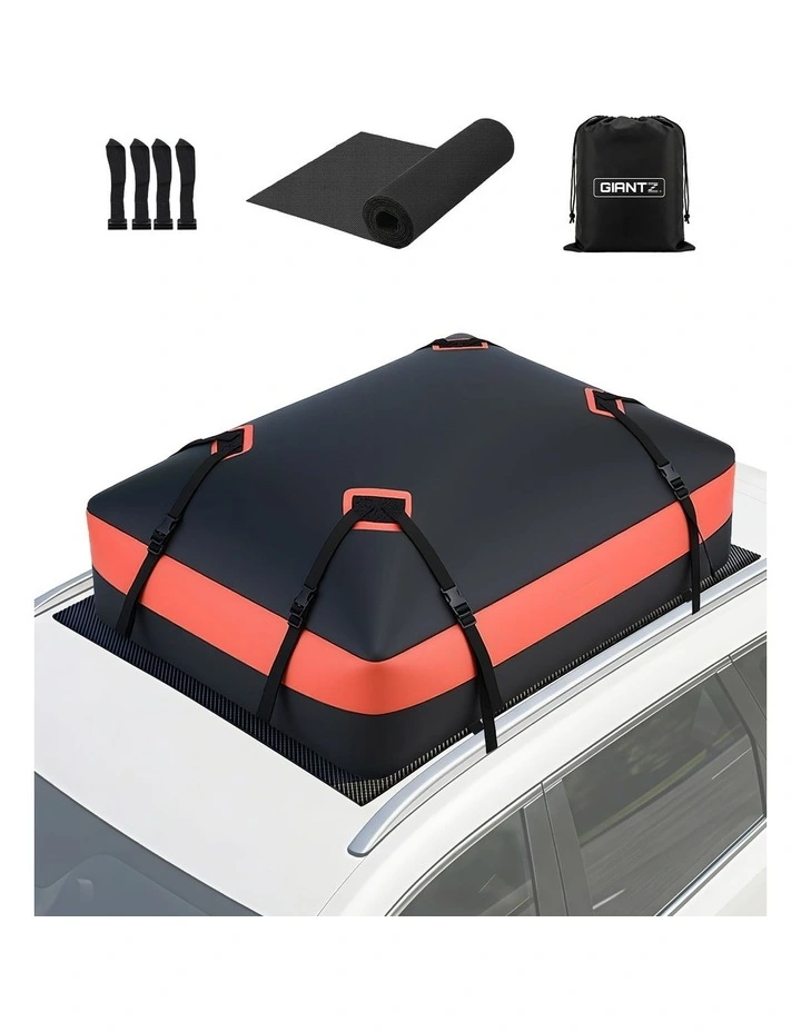 Universal RoofTop Cargo Bag Waterproof Car Luggage Carrier 15 Cubic Ft image 1