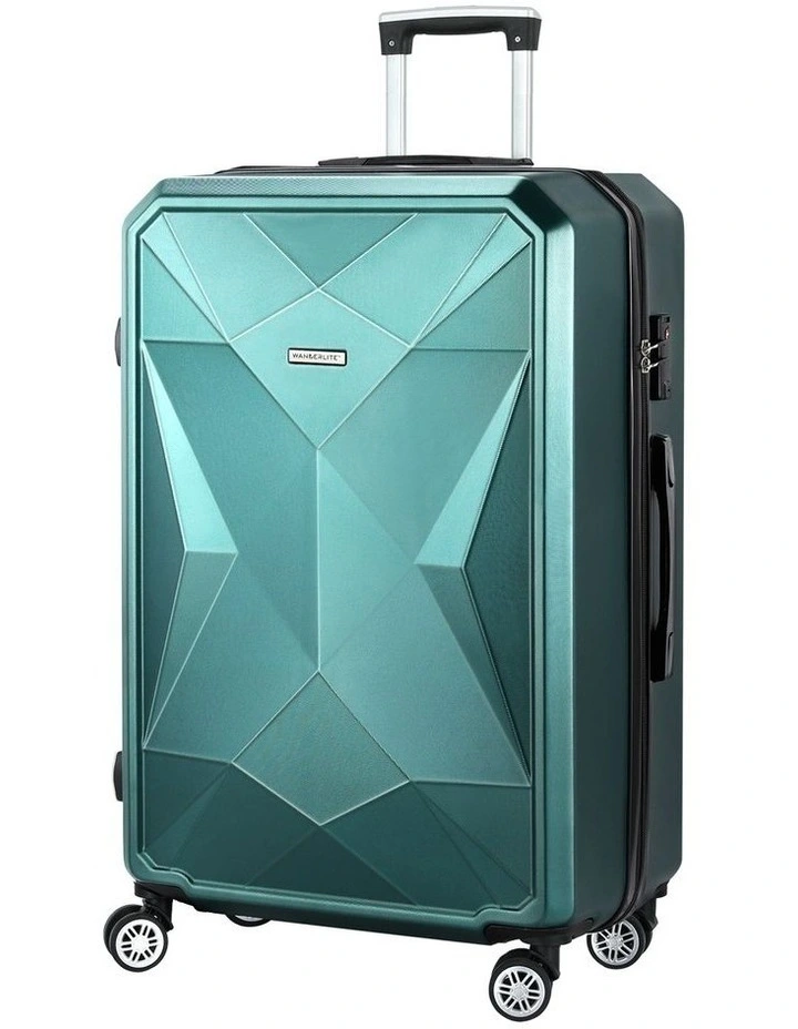 Travel Suitcase Carry On 75cm in Green image 1