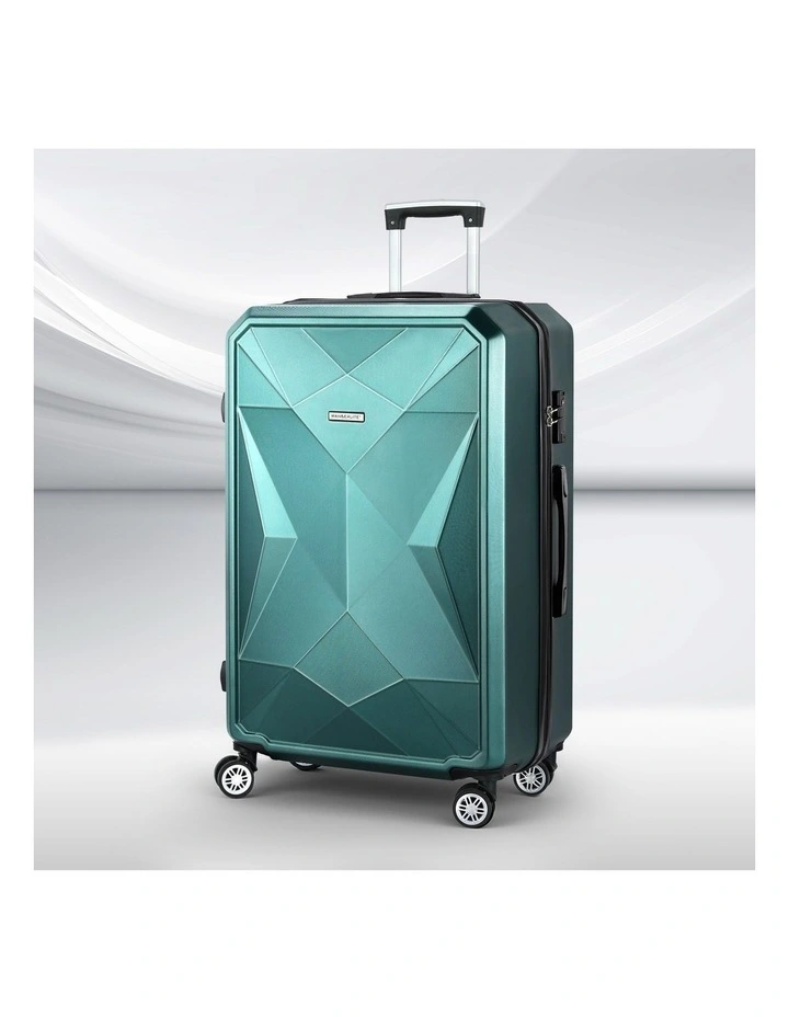 Travel Suitcase Carry On 75cm in Green image 2