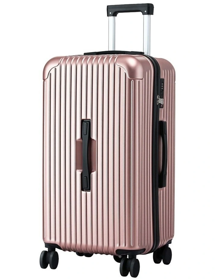 Trunk Luggage Suitcase in Rose Gold image 1