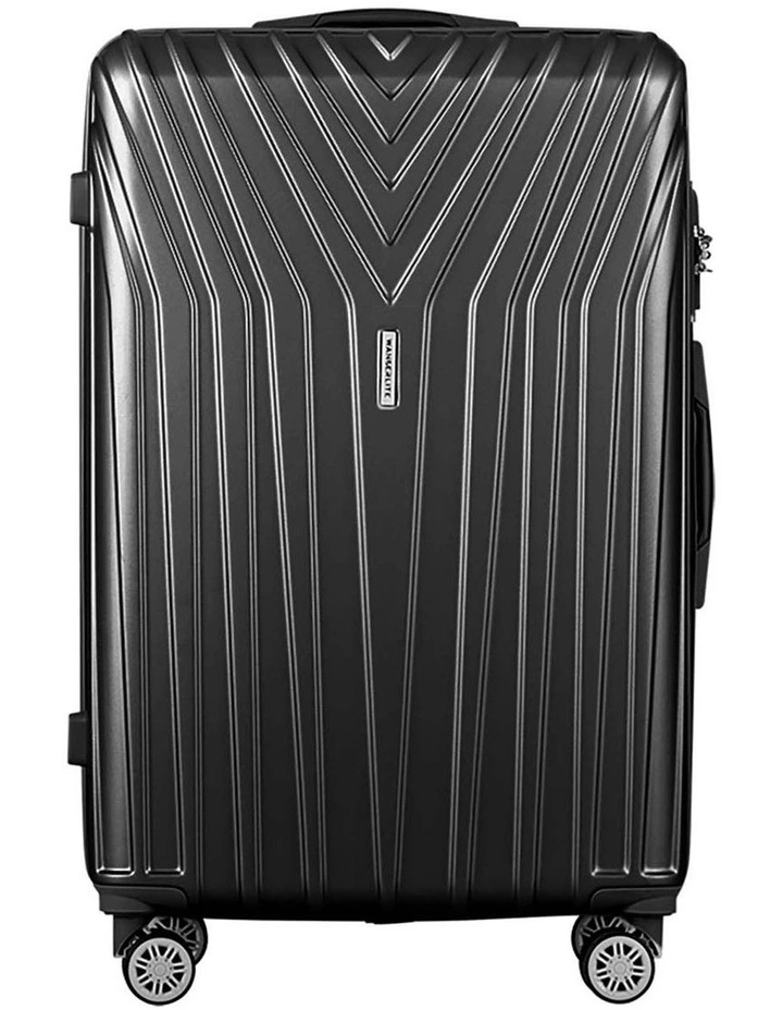 Luggage Trolley Set 3 Pieces in Black image 3