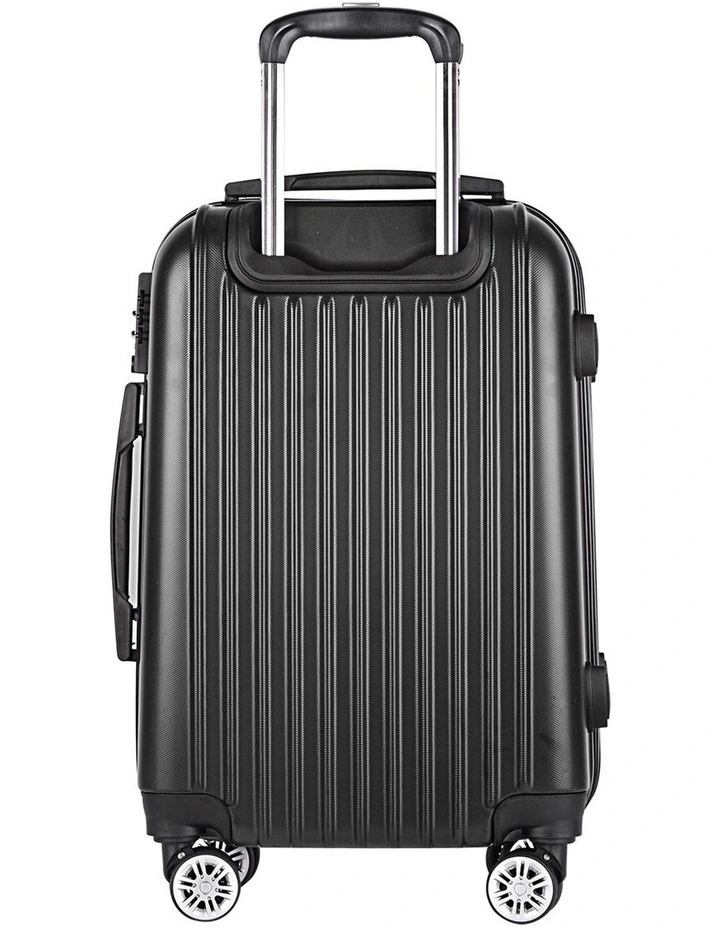 Carry On Hard Case TSA Lock Lightweight 28" Luggage Trolley Travel Set Suitcase 75cm in Black image 2