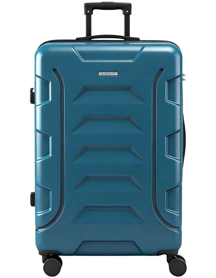 Travel TSA Lightweight Hard Case 28 Luggage Suitcase Trolley in Teal image 3