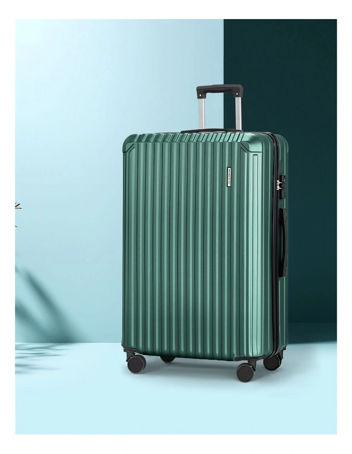 TSA Carry On Hard Case 28 Luggage Travel Suitcase Set in Green image 2