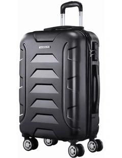 Hard Case Lightweight Strap 20 Luggage Trolley Travel Suitcase Set 55cm