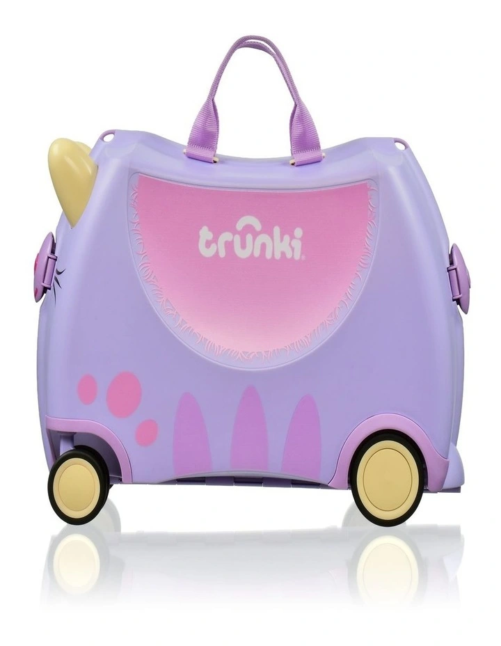 Trunki Glide Ride-on Luggage - Cassie the Cat image 1