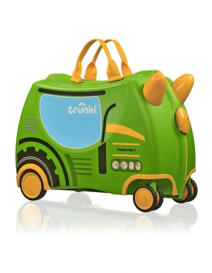 Glide Ride-on Luggage Tommy The Tractor Toy image 1