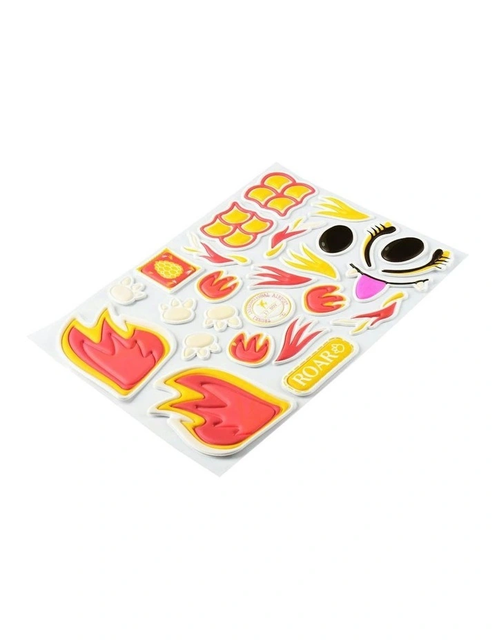 Dylan the Dragon Trunki Glide Ride-on Luggage Toy in Orange image 4