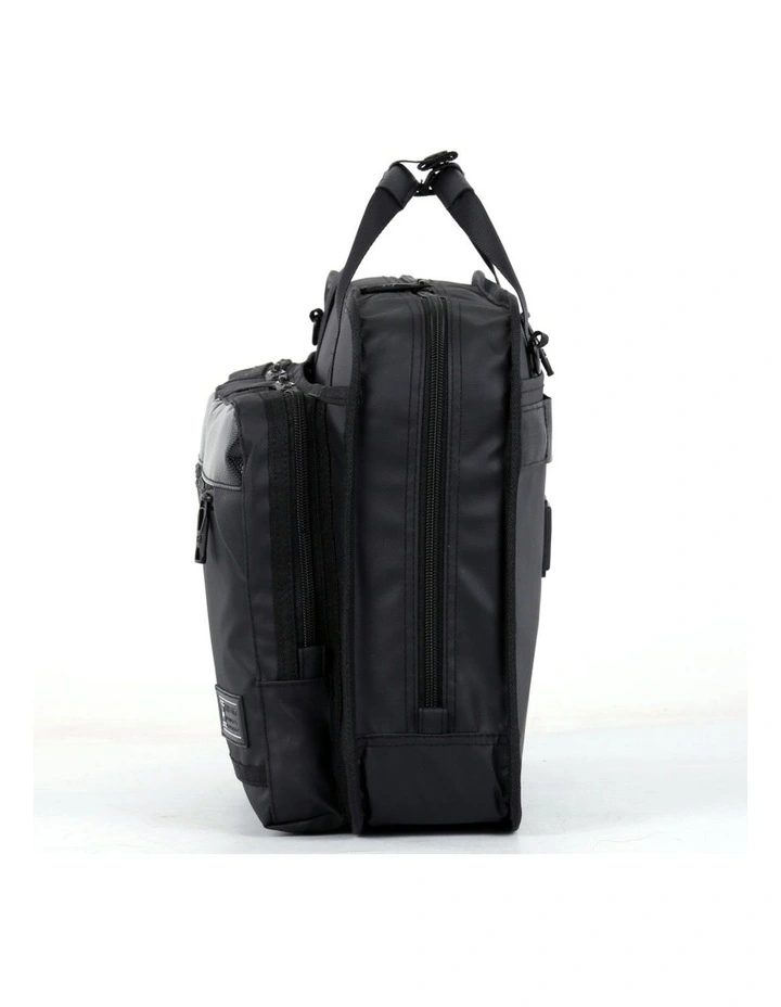 Swisswin Waterproof Laptop Briefcase Messenger Travel Work Bag Black image 3
