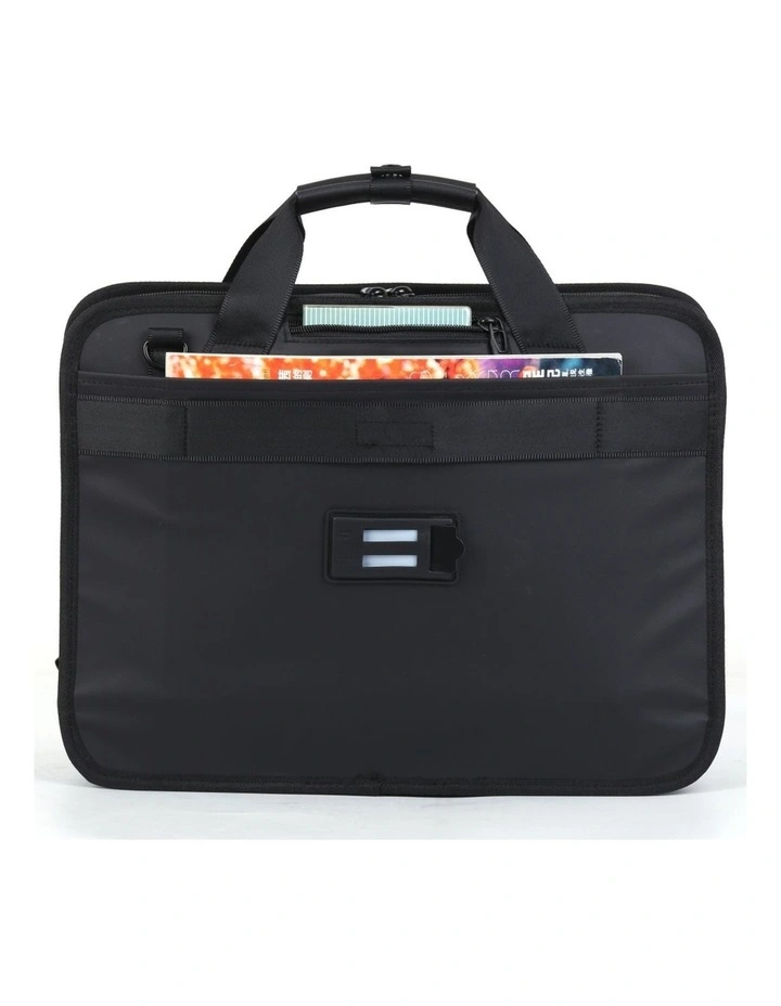 Swisswin Waterproof Laptop Briefcase Messenger Travel Work Bag Black image 4