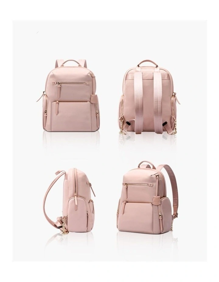 Waterproof Laptop Backpack Travel Business Work Bag Pink image 2