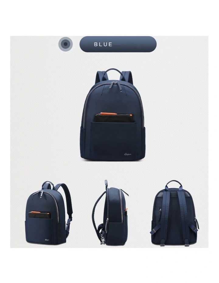 Waterproof Laptop Backpack Travel Business Work Bag Blue image 3