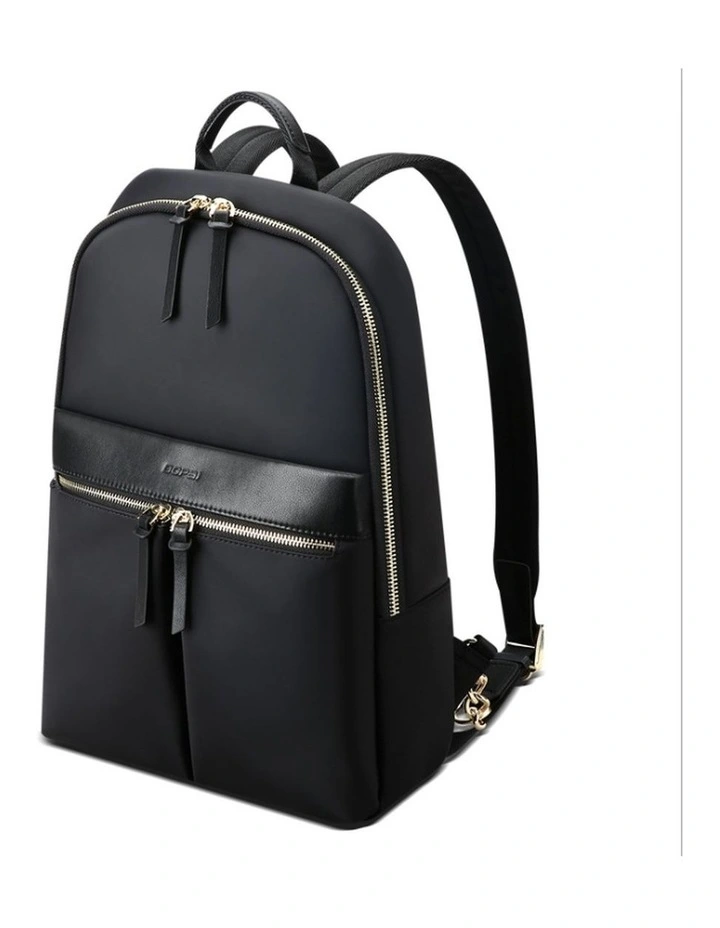 Waterproof 14 Laptop Backpack Travel Business Work Bag Black image 1