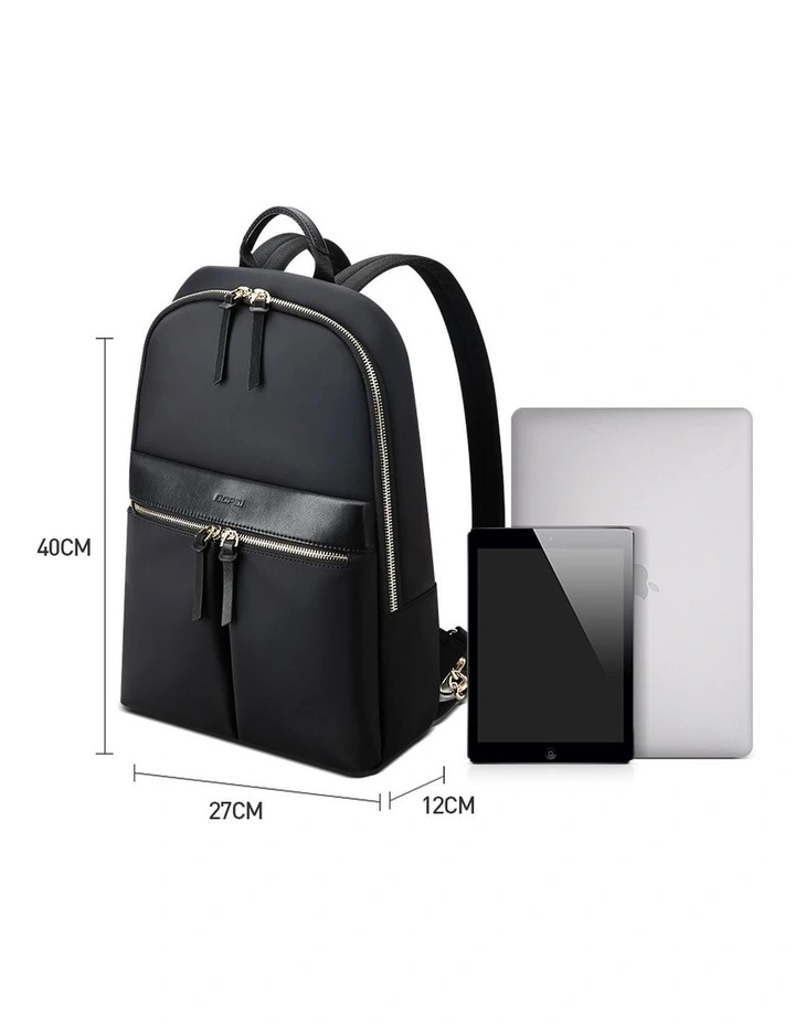 Waterproof 14 Laptop Backpack Travel Business Work Bag Black image 5