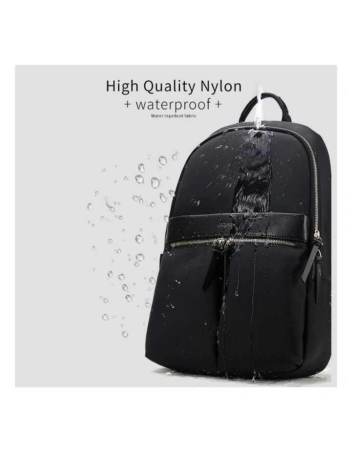 Waterproof 14 Laptop Backpack Travel Business Work Bag Black image 6