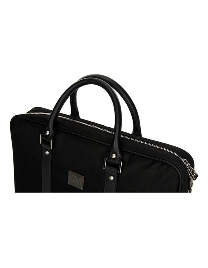 Waterproof 15.6 Laptop Briefcase Messenger Travel Work Bag Black image 4