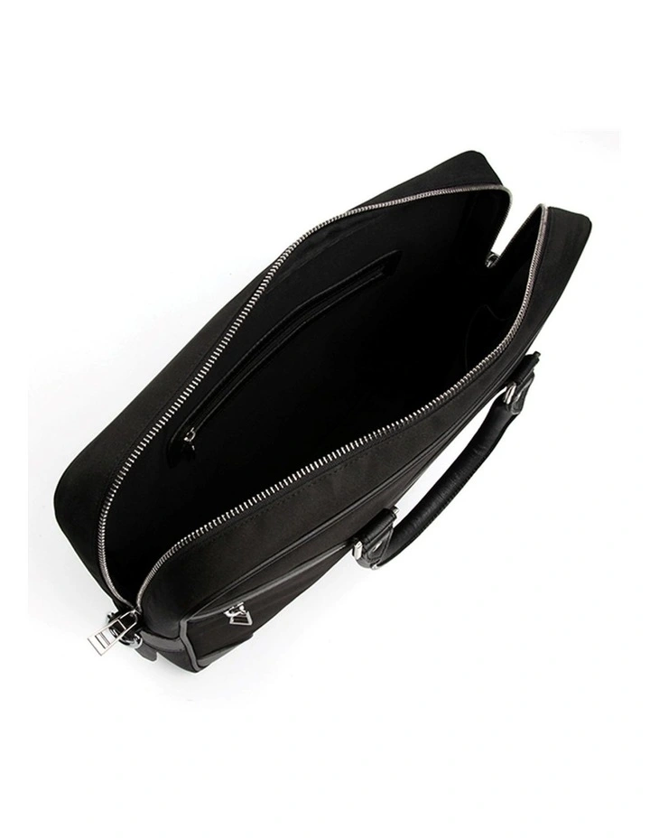Waterproof 15.6 Laptop Briefcase Messenger Travel Work Bag Black image 6
