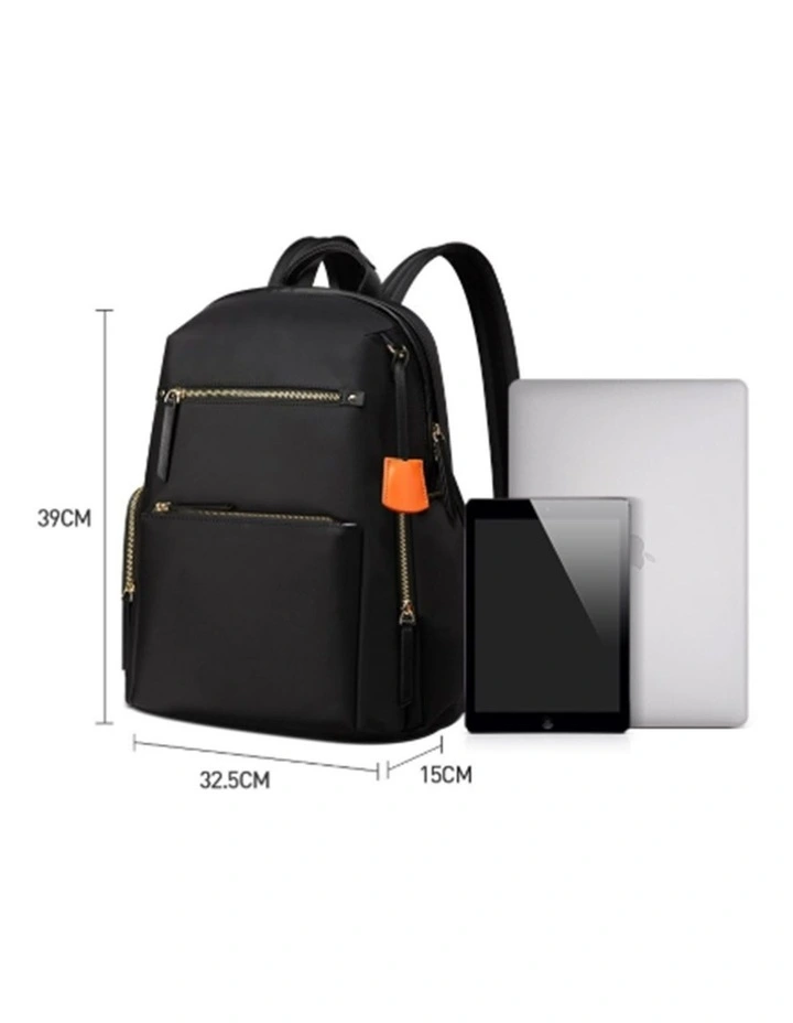 Waterproof 14 Laptop Backpack Travel Business Work Bag Black image 3