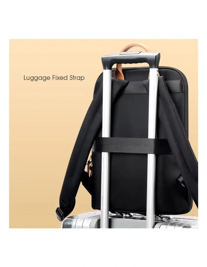 Waterproof Laptop Backpack Travel Business Work Bag Black image 6
