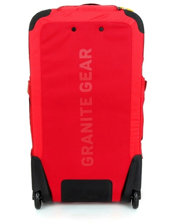 Wheeled Duffel Weekender Gym Travel Bag Red image 7