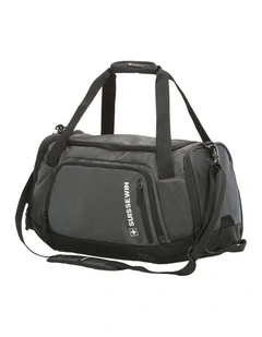 Swiss Waterproof Duffel Weekender Gym Travel Bag Grey