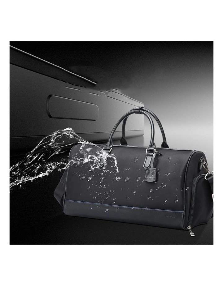 Waterproof Duffel Weekender Gym Travel Bag Black image 3