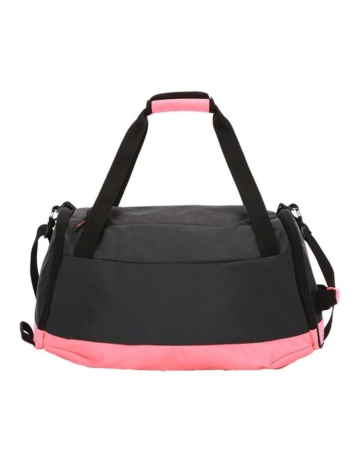 Swiss Waterproof Duffel Weekender Gym Travel Bag Grey/Orange image 5