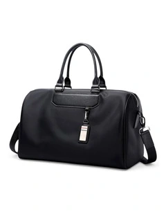 Waterproof Duffel Weekender Gym Travel Bag Black