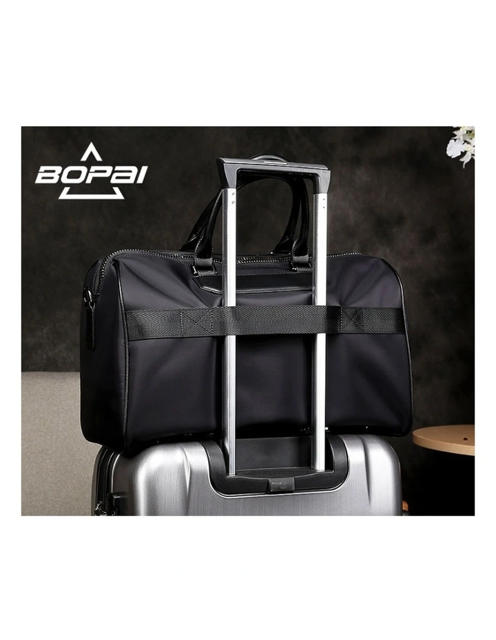 Waterproof Duffel Weekender Gym Travel Bag Black image 2
