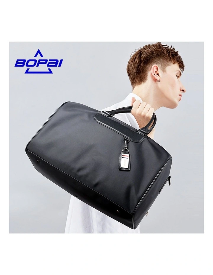 Waterproof Duffel Weekender Gym Travel Bag Black image 4
