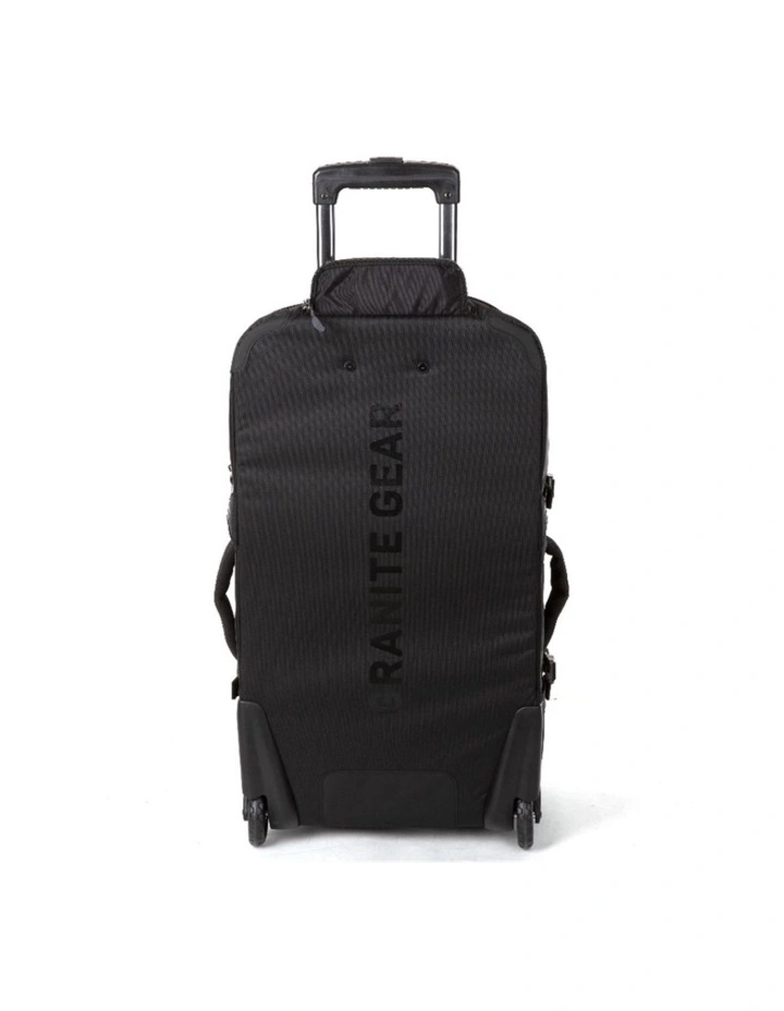 Wheeled Duffel Weekender Gym Travel Bag Black image 4