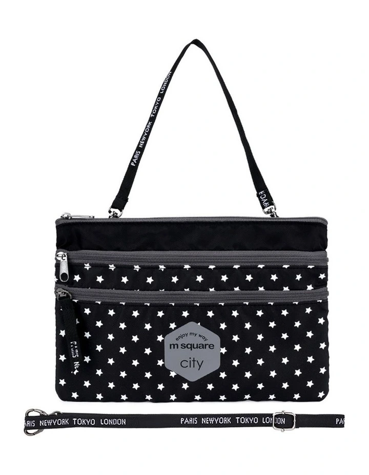 M Square Travel Pouch Organizer Accessory Black image 1