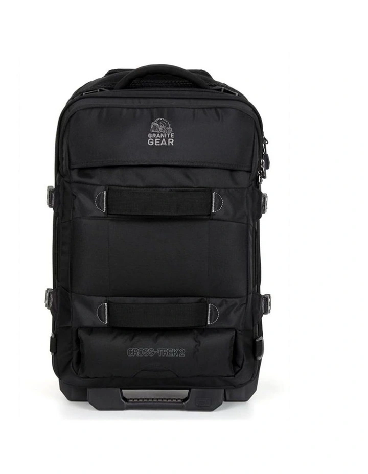 Granite Gear Wheeled Duffel Weekender Gym Travel Bag Black image 2