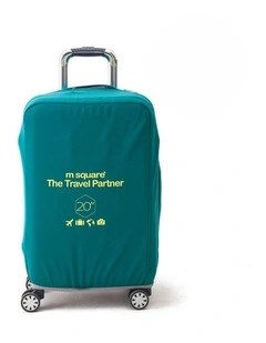 M Square Luggage Cover Protective Travel M Blue