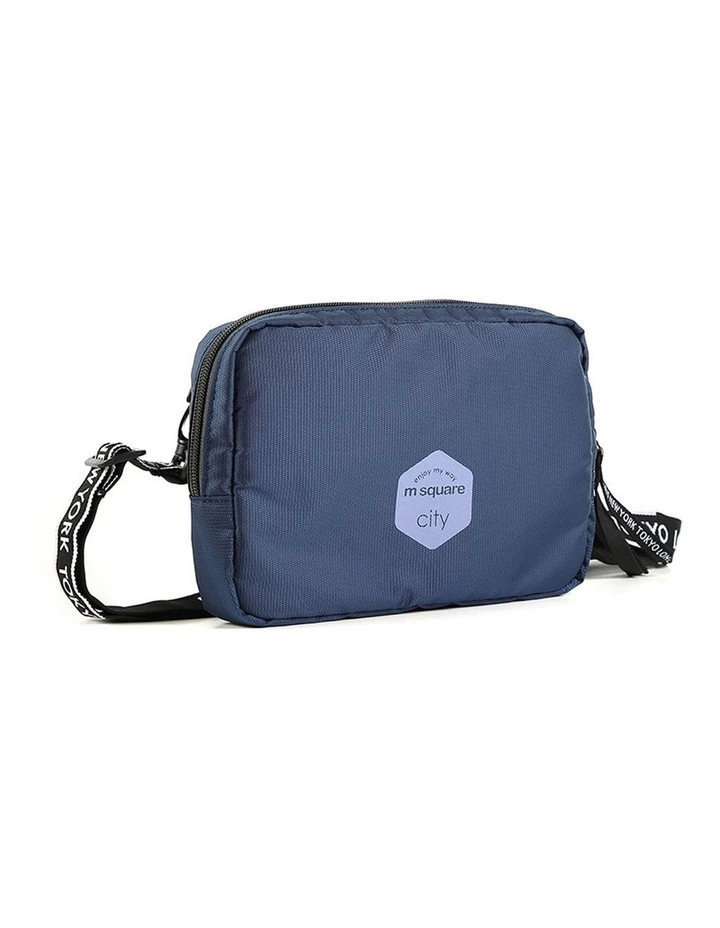 M Square Travel Pouch Organizer Accessory Blue image 1