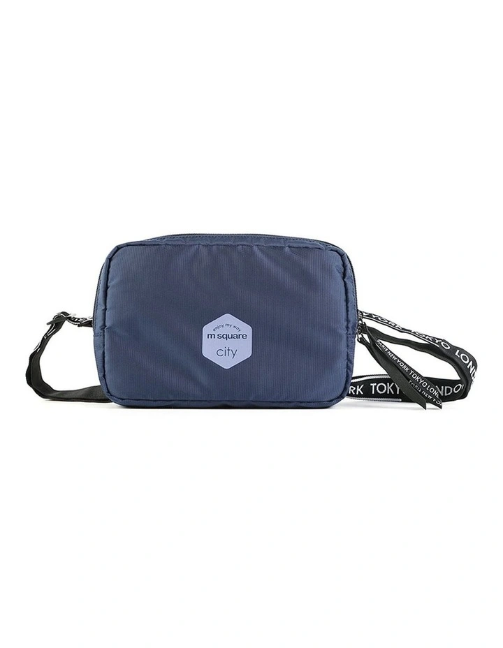 M Square Travel Pouch Organizer Accessory Blue image 2