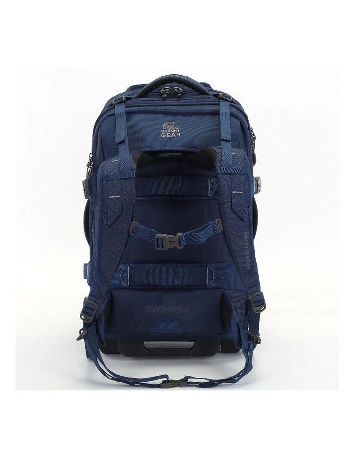 Granite Gear Wheeled Duffel Weekender Gym Travel Bag Blue image 6
