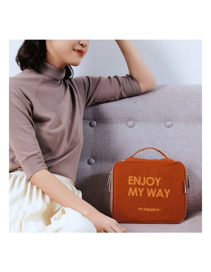 M Square Travel Accessory Orange image 3