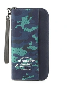M Square Travel Pouch Organizer Accessory Blue