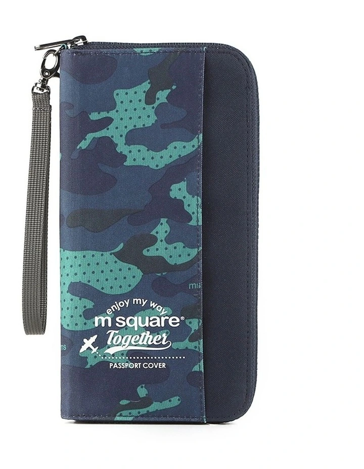 M Square Travel Pouch Organizer Accessory Blue image 1