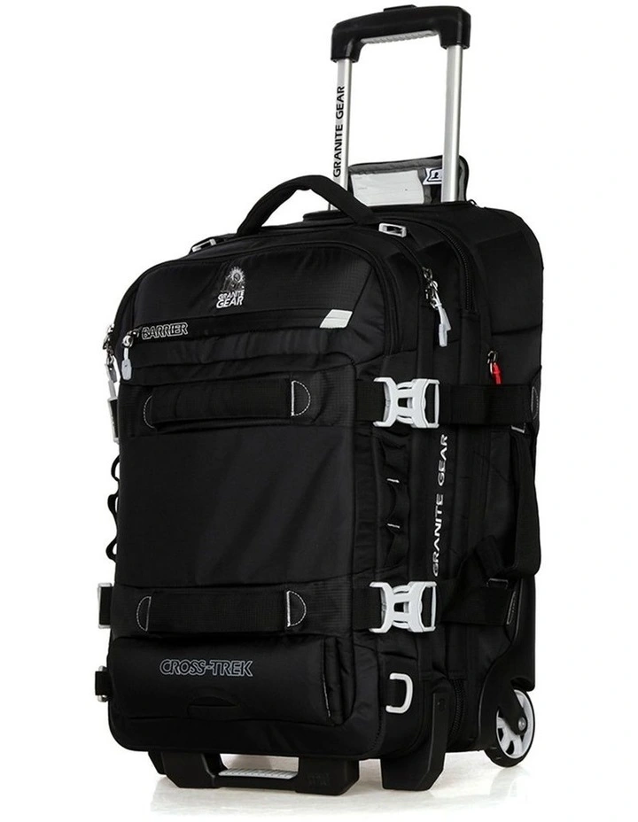 Granite Gear Wheeled Duffel Weekender Gym Travel Bag Black image 1