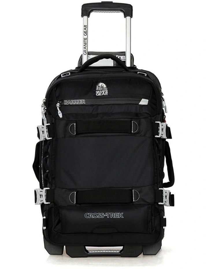 Granite Gear Wheeled Duffel Weekender Gym Travel Bag Black image 2