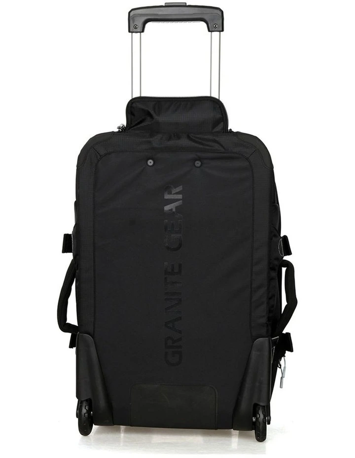 Granite Gear Wheeled Duffel Weekender Gym Travel Bag Black image 5
