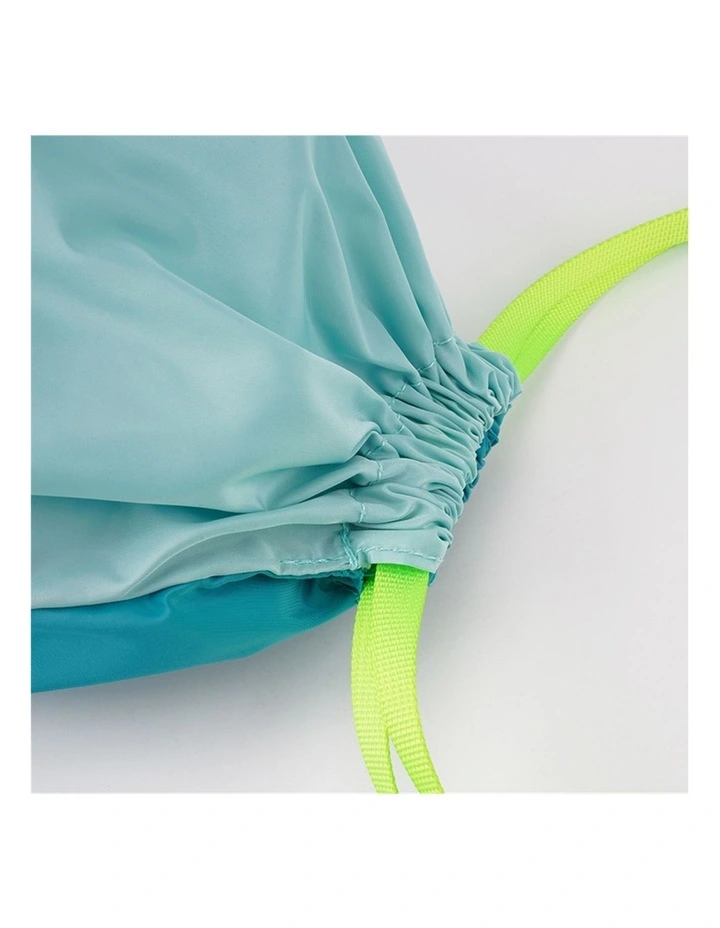 M Square Drawstring Storage Bag Set Blue image 3