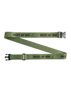 M Square Suitcase Travel Luggage Green