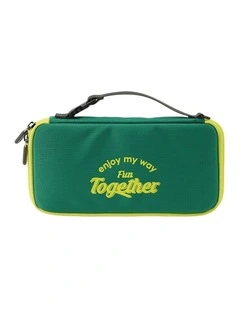 M Square Travel Pouch Organizer Accessory Green