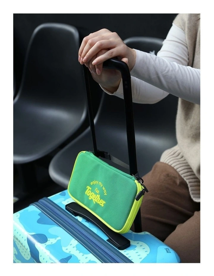 M Square Travel Pouch Organizer Accessory Green image 3