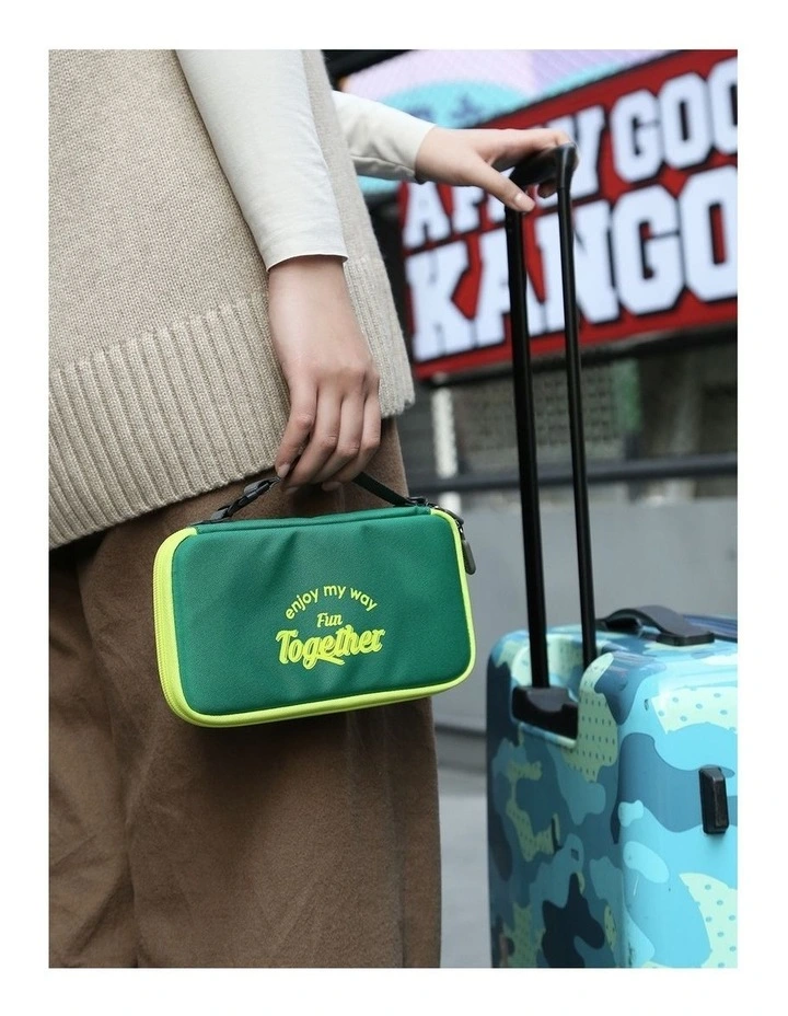 M Square Travel Pouch Organizer Accessory Green image 6